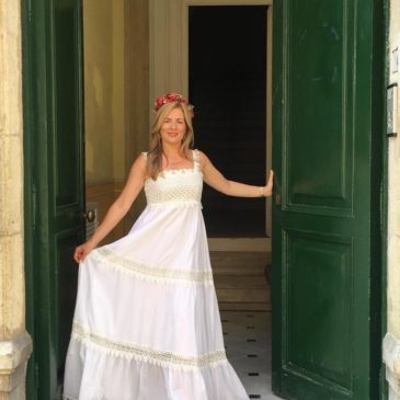 Vestido Ibicenco Blanca