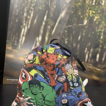 Bolsitas para Mascarillas de tela de superhéroes de cómics