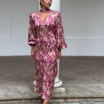 Vestido midi Moulán