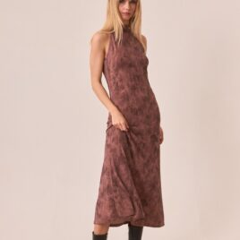 Vestido Halter Tiedie midi