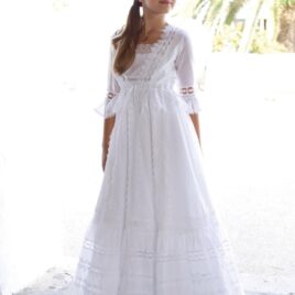 Vestido Pocahontas de tirantes