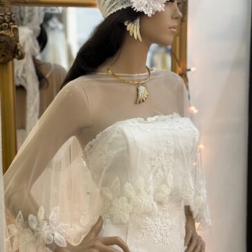 Capa de Novia blanca