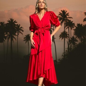 Vestido Merilyn rojo