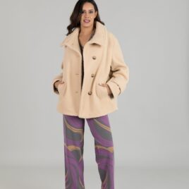Abrigo corto crudo talla XL