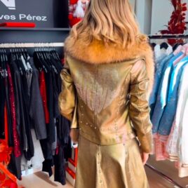 Falda Pretty Woman color oro