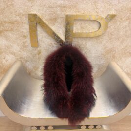 Cuello de Zorro granate