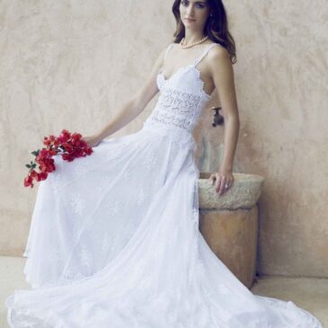 Vestido imperio ibicenco corpiño
