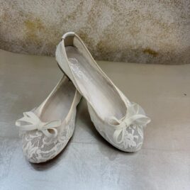 Zapatos con lazo para niña de Comunion