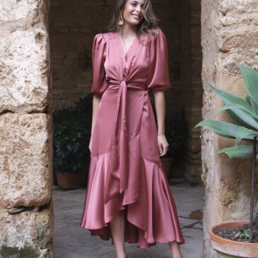 Vestido Merilyn midi fiesta